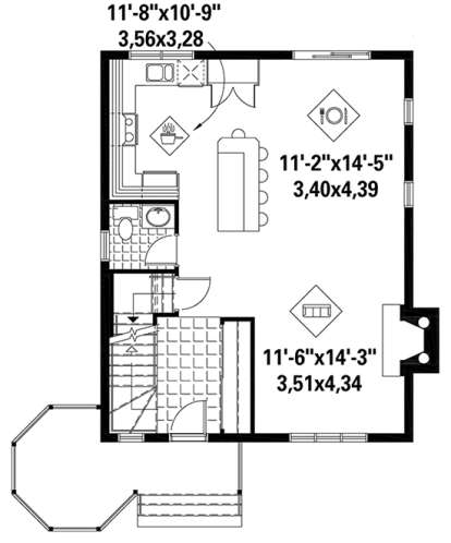 House Plan House Plan #17836 Drawing 1