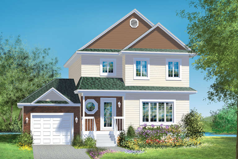House Plan House Plan #17837 Front Elevation