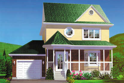 House Plan House Plan #17838 Front Elevation