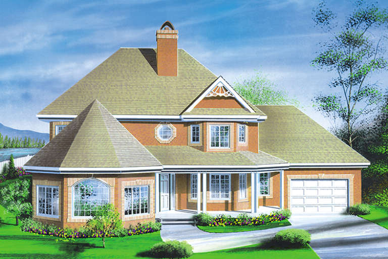 House Plan House Plan #17839 Front Elevation