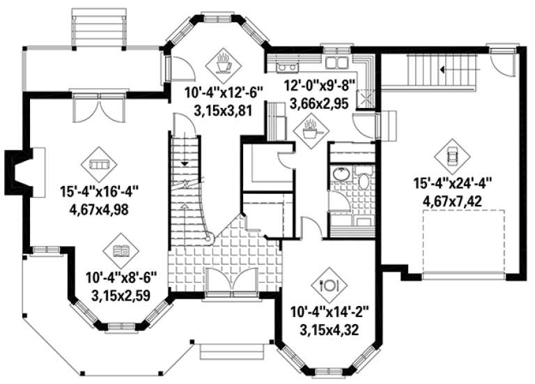 House Plan House Plan #17840 Drawing 1