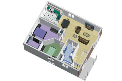 Split Foyer House Plan #6146-00250 Additional Photo