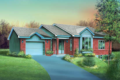 House Plan House Plan #17843 Front Elevation