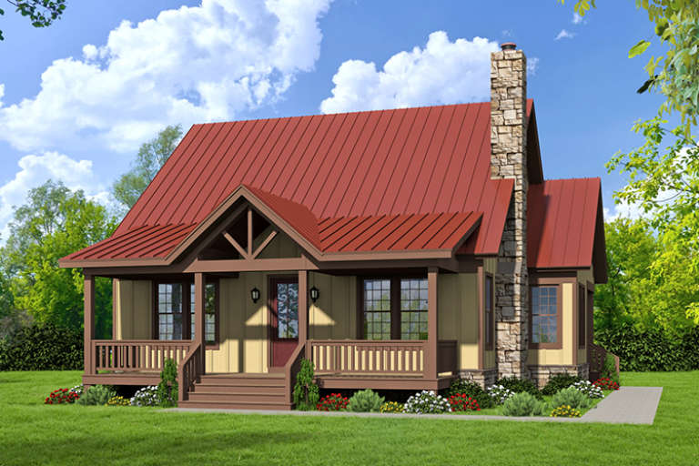 House Plan House Plan #17845 Front Elevation