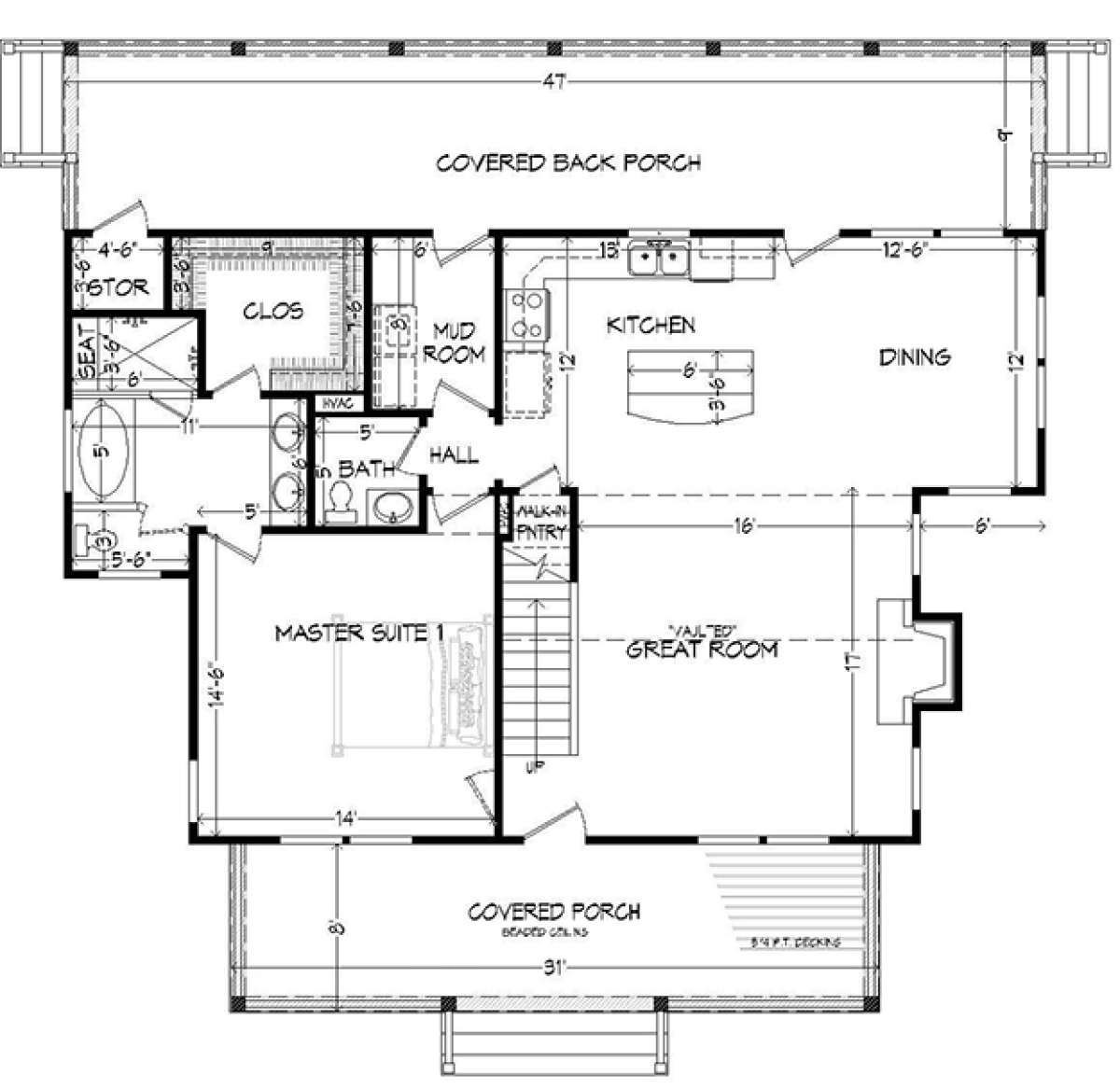 Main Floor  for House Plan #940-00011
