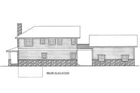 Farmhouse House Plan #039-00636 Elevation Photo