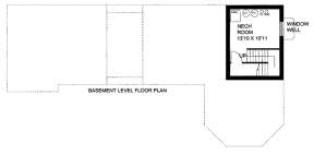 Basement for House Plan #039-00636