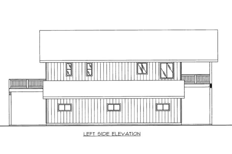 Mountain House Plan #039-00637 Elevation Photo