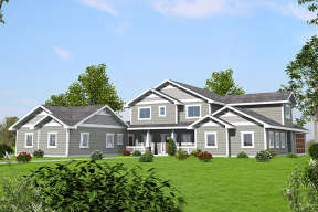 Northwest House Plan #039-00639 Elevation Photo