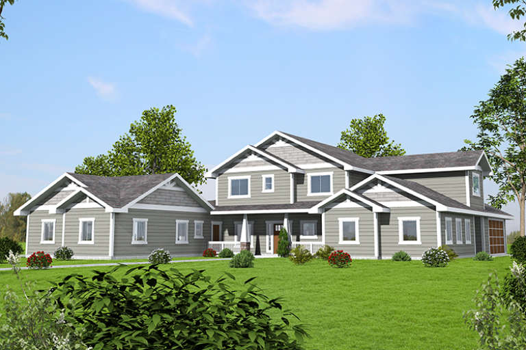 Northwest House Plan #039-00639 Elevation Photo