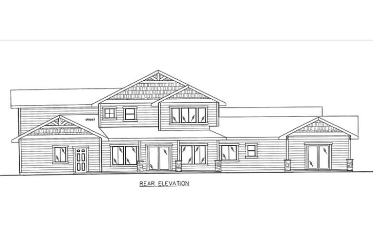 Northwest House Plan #039-00639 Elevation Photo