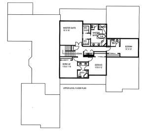 Upper for House Plan #039-00639