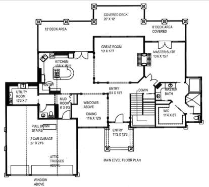 House Plan House Plan #17852 Drawing 1