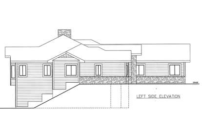 Traditional House Plan #039-00641 Elevation Photo