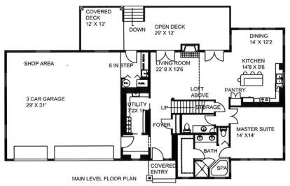 Main for House Plan #039-00642