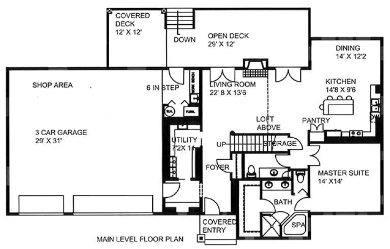 House Plan House Plan #17854 Drawing 1