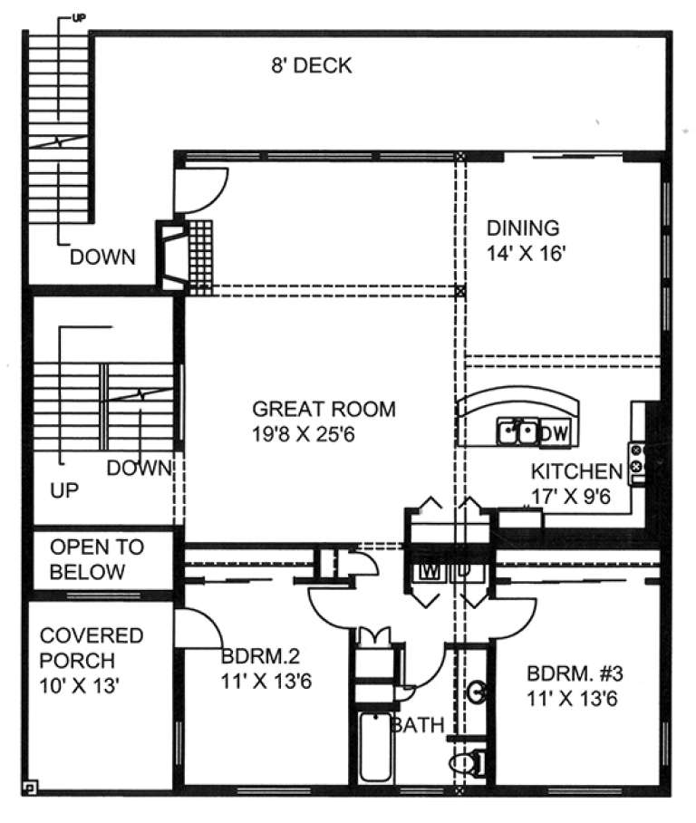 House Plan House Plan #17855 Drawing 1
