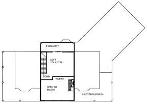 Loft for House Plan #039-00645