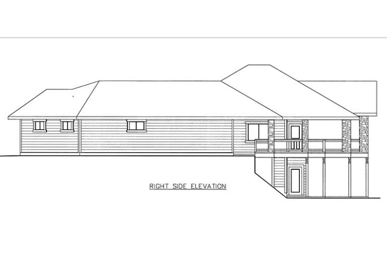 Northwest House Plan #039-00647 Elevation Photo
