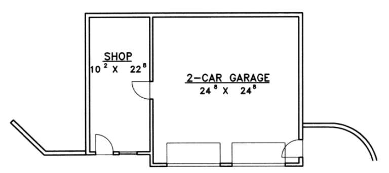 House Plan House Plan #1786 Drawing 1