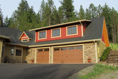 Mountain House Plan #039-00650 Elevation Photo