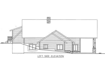 Mountain House Plan #039-00650 Elevation Photo