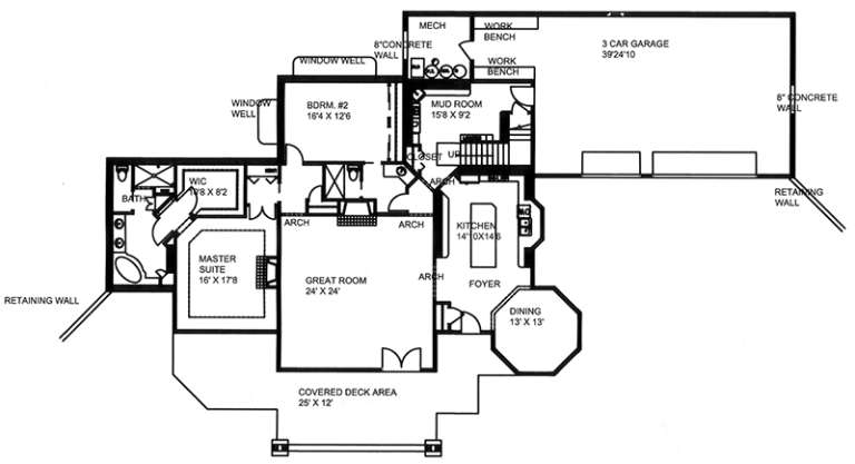 House Plan House Plan #17862 Drawing 1