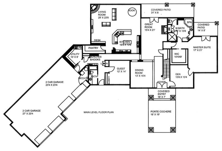 House Plan House Plan #17863 Drawing 1