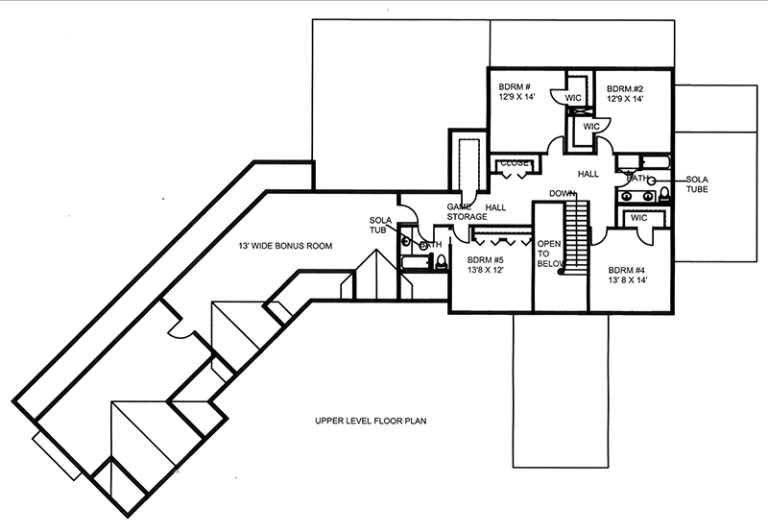 House Plan House Plan #17863 Drawing 2