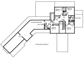 Upper for House Plan #039-00652