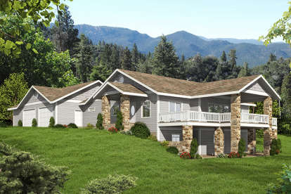 3 Bed, 2 Bath, 4200 Square Foot House Plan - #039-00656