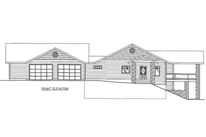 Northwest House Plan #039-00656 Elevation Photo