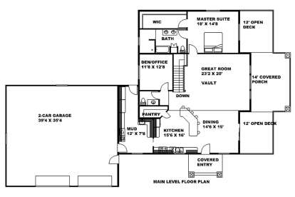House Plan House Plan #17868 Drawing 1