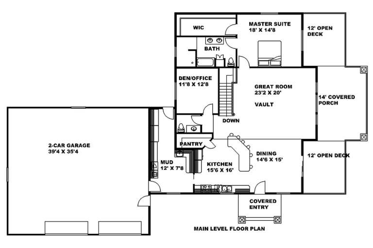 House Plan House Plan #17868 Drawing 1
