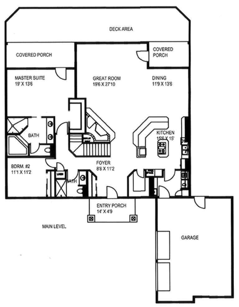 House Plan House Plan #17870 Drawing 1