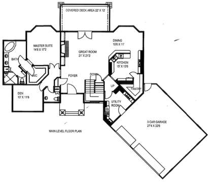 House Plan House Plan #17871 Drawing 1