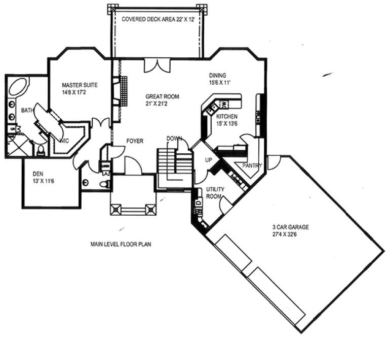 House Plan House Plan #17871 Drawing 1