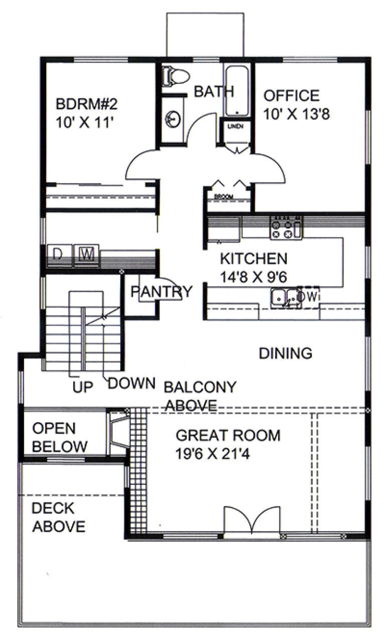 House Plan House Plan #17872 Drawing 1