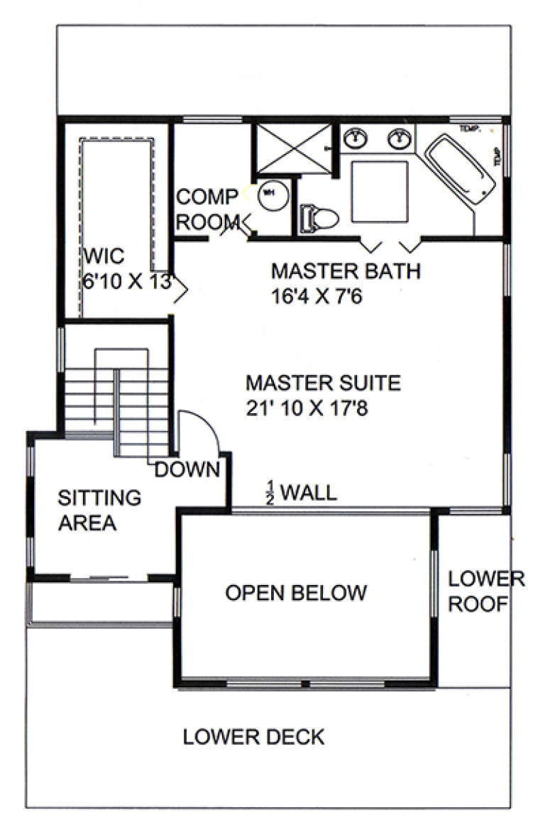 House Plan House Plan #17872 Drawing 2
