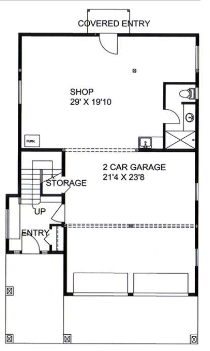 Lower for House Plan #039-00660