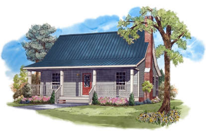 Country House Plan #348-00261 Elevation Photo