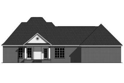 European House Plan #348-00264 Elevation Photo