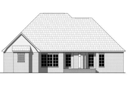European House Plan #348-00265 Elevation Photo