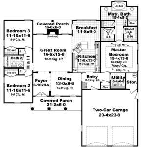 Main for House Plan #348-00265