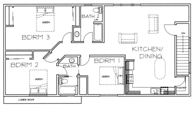 House Plan House Plan #1788 Drawing 1