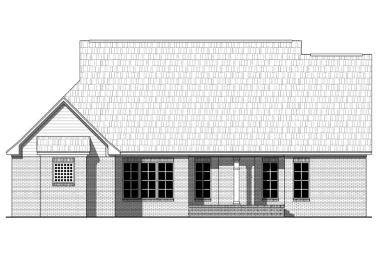Country House Plan #348-00266 Elevation Photo
