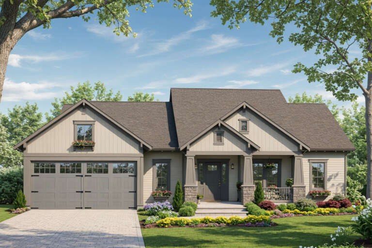 House Plan House Plan #17881 Front Elevation