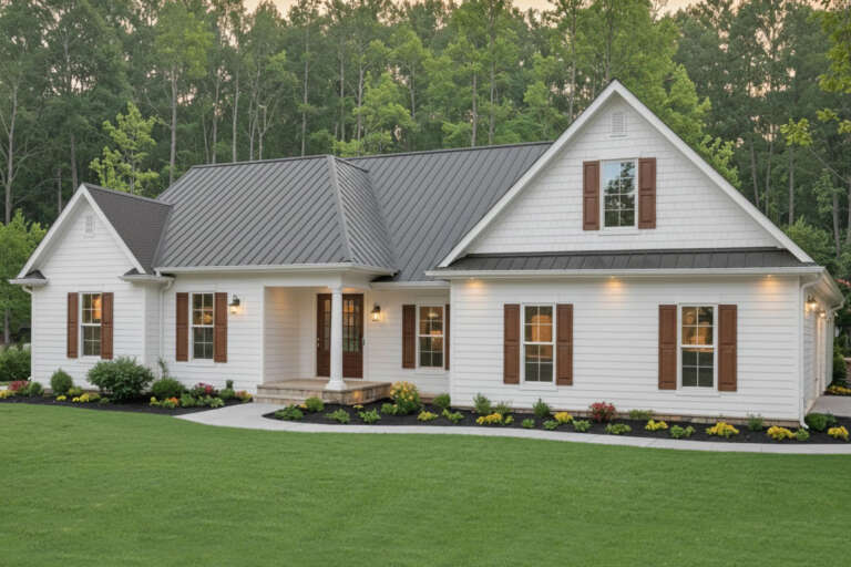 House Plan House Plan #17883 Angled Front Elevation