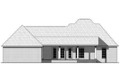 Ranch House Plan #348-00269 Elevation Photo