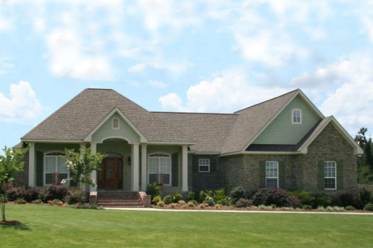 Country House Plan #348-00270 Elevation Photo